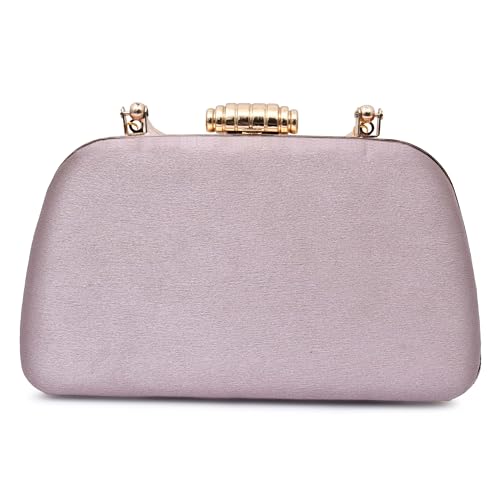 For The Beautiful You Embroidered Women's Clutch (rd-199) (Pink)