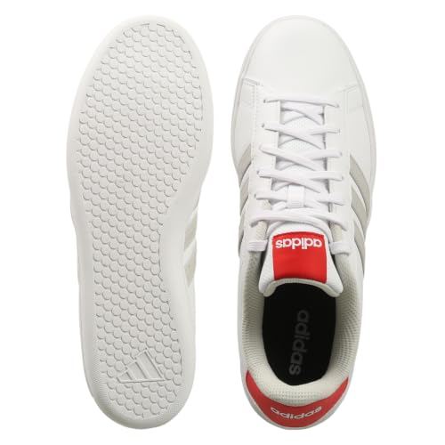 adidas Men Sylviaa Sneaker Sneaker Casual Shoe, White, 11