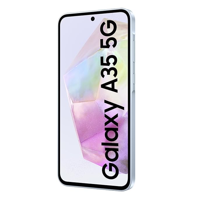 Samsung Galaxy A35 5G (Awesome Iceblue, 8GB RAM, 128GB Storage) Without Offer