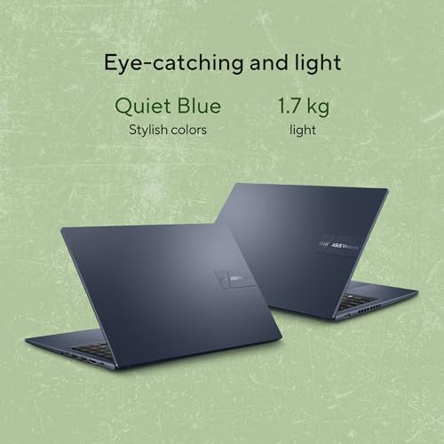 ASUS Vivobook 15 (2026),AMD Ryzen 7 170,Fingerprint Sensor,16GB RAM,512GB SSD,FHD, 15.6",(39.6 cm), Windows 11, M365 Basic(1 Year)* Office 2024,Quiet Blue,1.70 kg, M1502NAQ-BQ120WS,Thin & Light Laptop