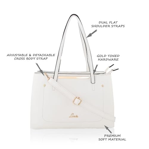 Lavie VIGABATRIN Women's Satchel with NO (WHITE)