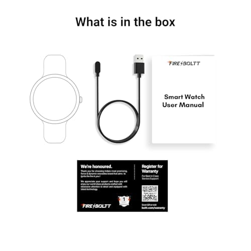 Fire-Boltt Phoenix Pro Smart Watch 1.39 inch Bluetooth Calling, AI Voice Assistant, Metal Body with 120+ Sports Modes, SpO2, Heart Rate Monitoring (Black)