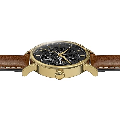 Ingersoll The Prince Automatic Black Skeleton Dial Analog Watch - for Men I18503