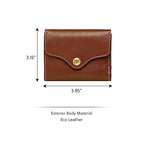 Fossil Women Leather Heritage Brown Wallet Sl8231200