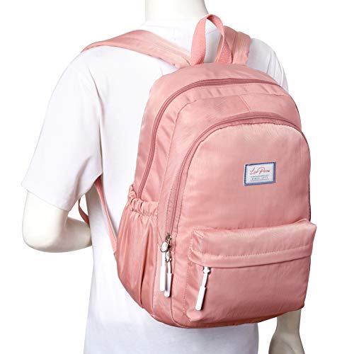 Lino Perros Women Free Size Standard Backpack (PINK)