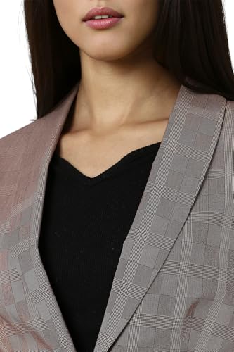 Van Heusen Women's Blazer (VWBZFRGP798299_Brown