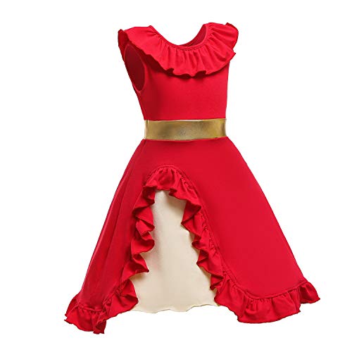 YUPPIN New Baby Girl Clothes Girls Dress Party Princess Summer Cosplay Baby Girl Fashion; Eliena 4-5 Years