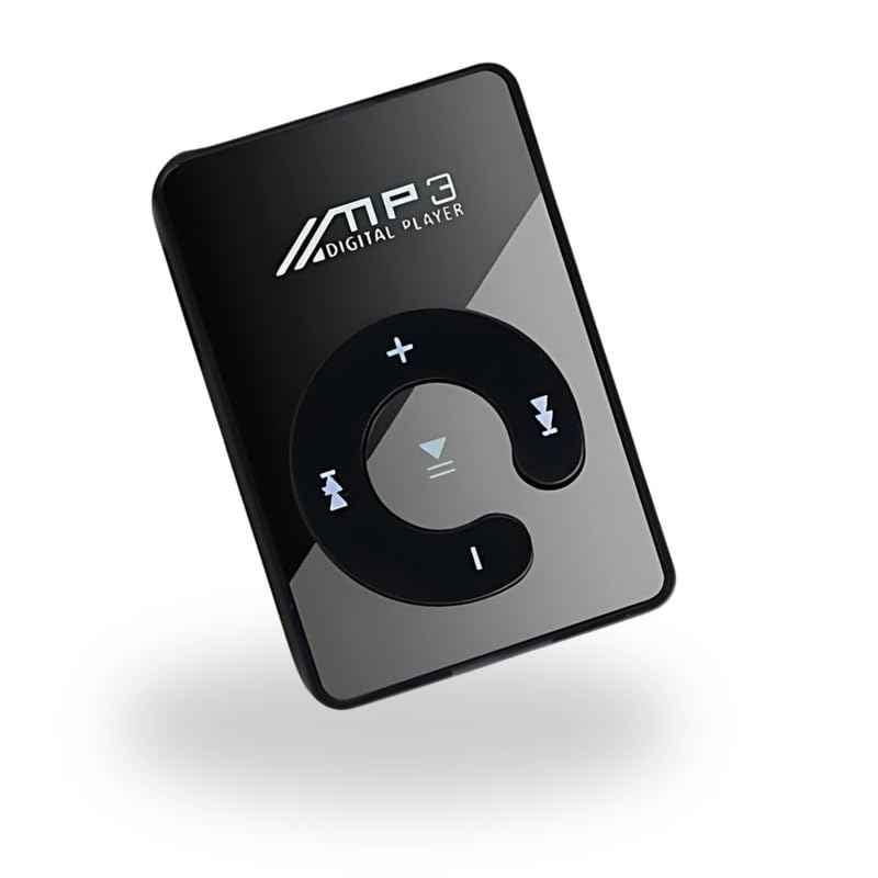 Drumstone 𝟏𝟓 𝐘𝐄𝐀𝐑𝐒 𝐖𝐀𝐑𝐑𝐀𝐍𝐓𝐘 MP3 Portable Mini Music Player, MP3 Back Clipwith Earphone,Card Slot, Mini Audio mp3 Card not included