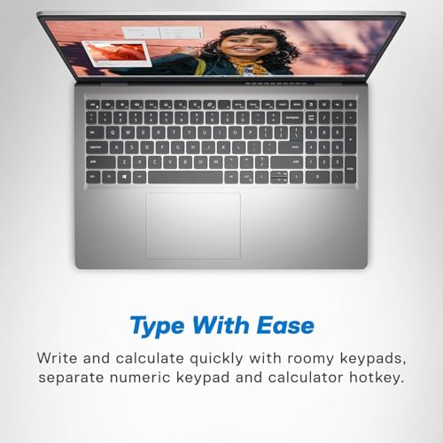 Dell Inspiron 3530, Intel Core i5 13th Gen-1334U,16GB RAM, 1TB SSD, FHD 15.6"/39.62 cm, Win11+MSO'24 (Office 365*) Silver, 1.62kg, Backlit Keyboard,120Hz 250 nits Display /15 Month McAfee,Thin & Light