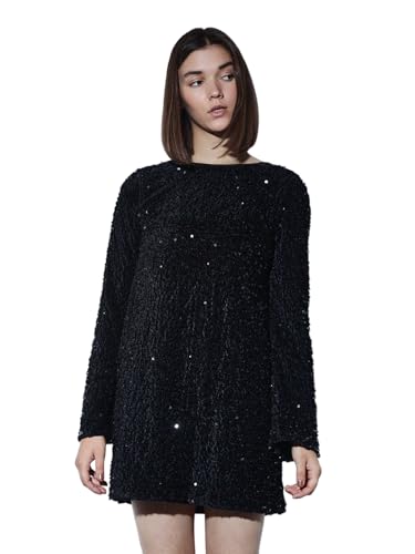 ONLY Women Black Shift Dress