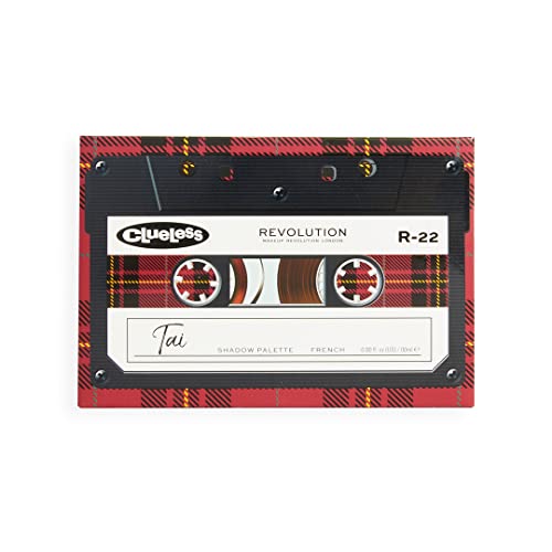 Makeup Revolution Clueless x Revolution Tai Rolling with the Homies Palette Nude Eyeshadow Long Lasting Multi Reflective Shimmer Matte Glitter Pressed Pearls Eye Shadow Makeup Pallet