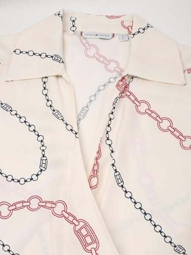 Viscose Spread Collar Wrap Dress