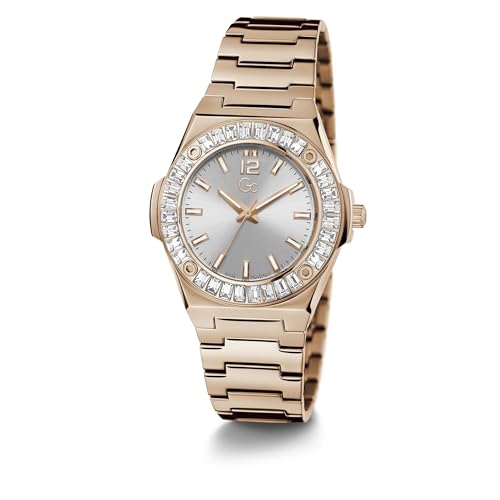 GC Analog Silver Tone Dial Women's Watch-Z34005L1MF