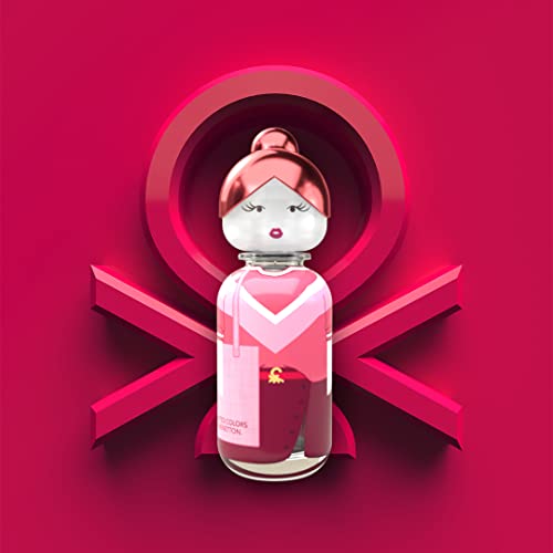 UNITED COLORS OF BENETTON Women Sisterland Red Rose Eau De Toilette 80Ml