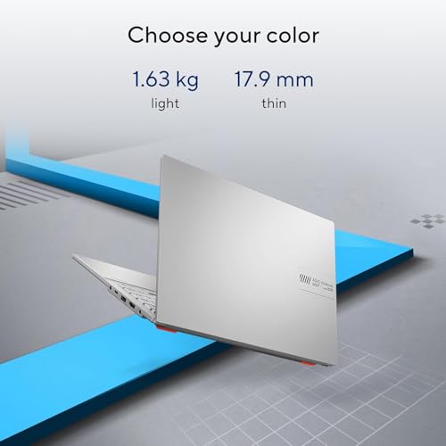 ASUS Vivobook Go 15 (2026),AMD Ryzen 5 40, AMD Radeon iGPU, 8GB RAM, 512GB SSD, FHD, 15.6"(39.6 cm),Windows 11,M365 Basic(1 Year)* Office 2024,Cool Silver,1.63 Kg,E1504FA-BQ2112WS,Thin & Light Laptop