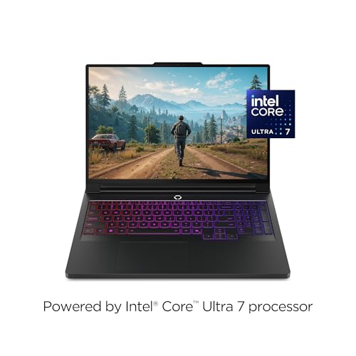 Lenovo Legion Pro 7i – AI-Powered Gaming Laptop – Intel® Core Ultra 7 255HX – 16" WQXGA PureSight OLED Display – 240Hz – NVIDIA® GeForce RTX™ 5070 Ti – 32GB Memory – 1TB Storage – PC GamePass