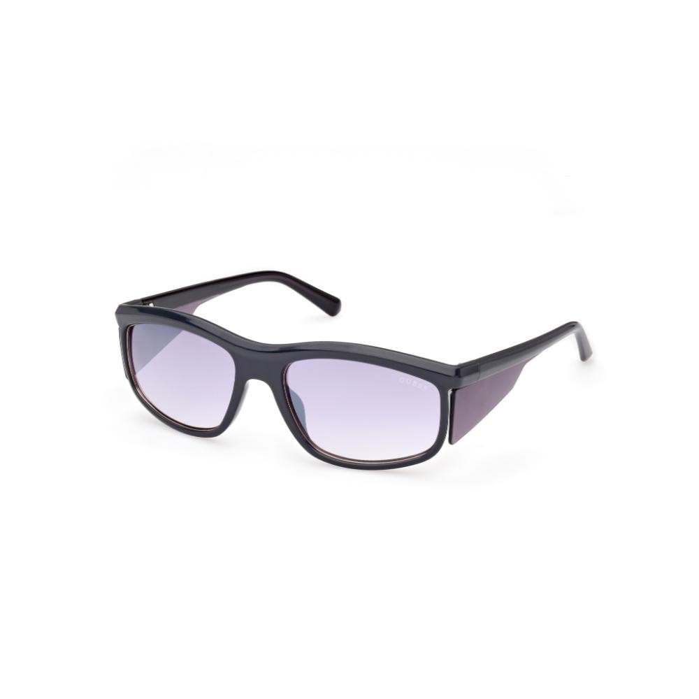 Guess 100% UV protecetd | Gradient | Large | Full Rim | Rectangular | Frame: Grey | Lens: Blue
