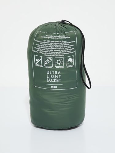 Max Men's Parka Coat (EDCAW24JK04MD_Green