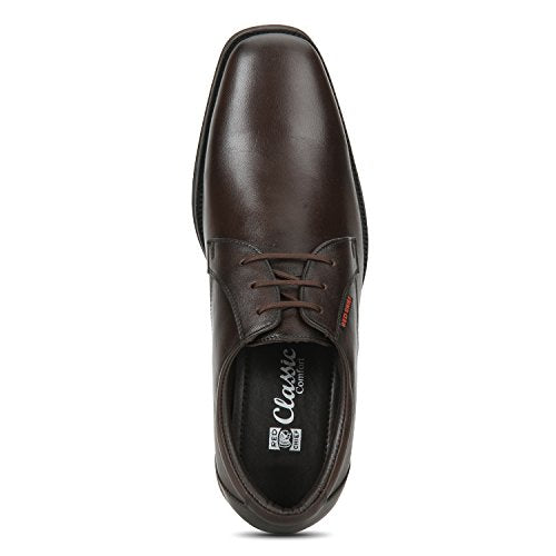 Red Chief Derby Shoes Brown