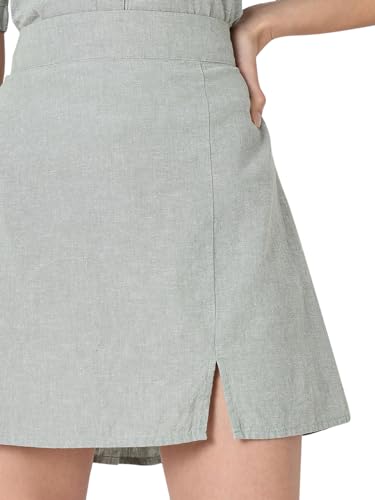 VERO MODA Linen Blend Western Skirt - SaumyasStore