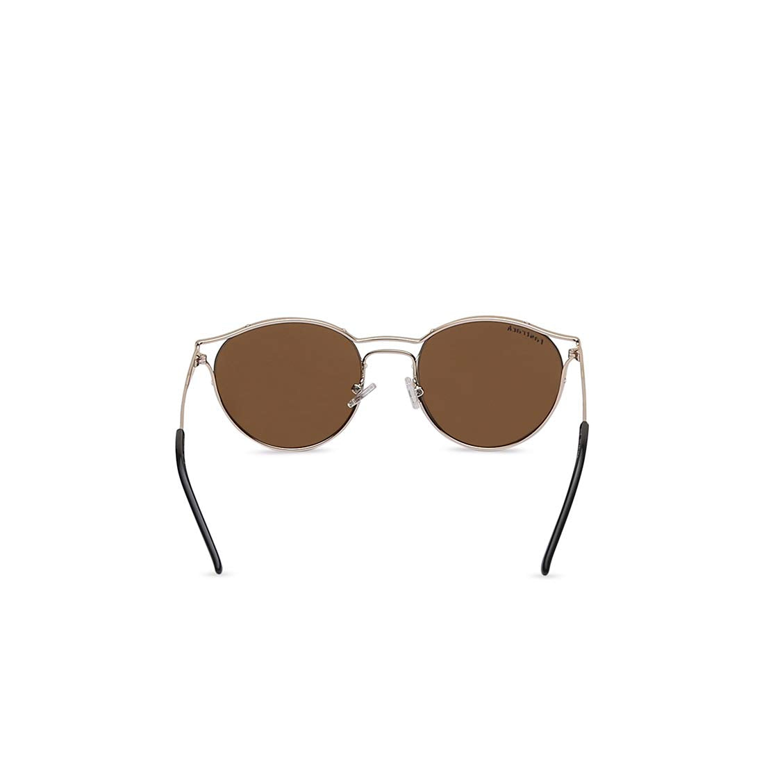 Fastrack Brown Round Polarised Sunglasses for Women
