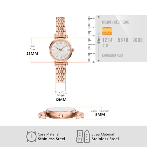 Emporio Armani Rose Gold Watch AR11805