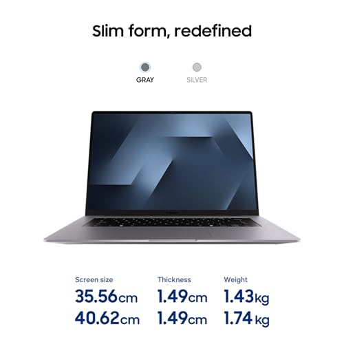 Samsung Galaxy Book6 (Silver, 16GB RAM, 512GB SSD) | Intel Core Ultra 5 (Series 3) | 14" WUXGA Display | 24Hrs Big Battery Life | Dolby Atmos Stereo Speakers | AI PC