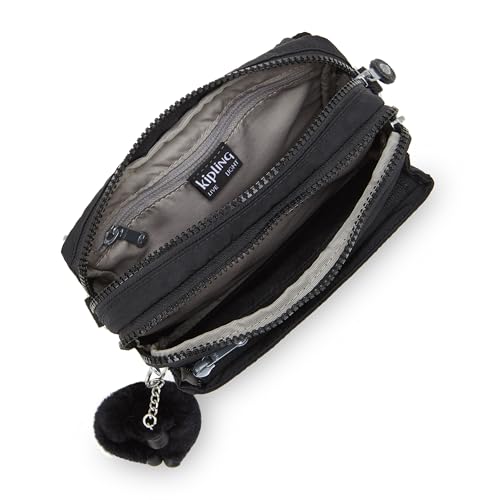 Kipling Women's Abanu Mini 2-in-1 Convertible Crossbody Bag, black noir, One Size