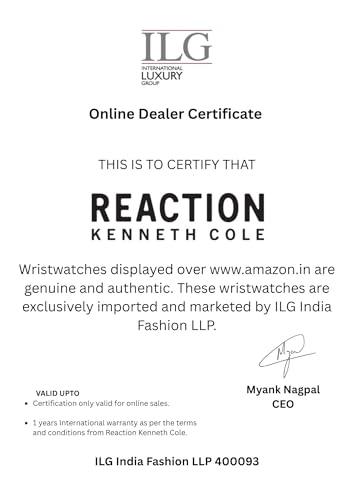 Kenneth Cole Reaction Chronograph Silver Dial Watch for Men - KRWGO0070903