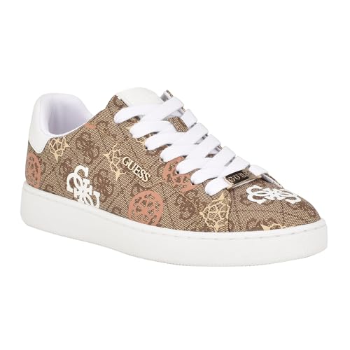 Guess Womens Renzy, Medium Natural/Beige Logo 101, 9