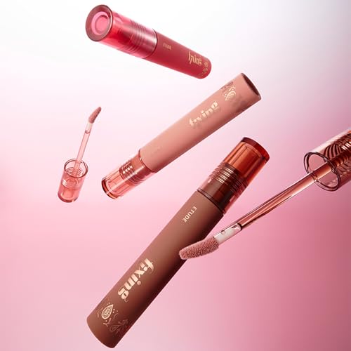 ETUDE Fixing Tint| Long Lasting Liquid Lipstick |Waterproof, Smudgeproof, Lightweight Matte Finish Lip Stain| Full Coverage|Korean Makeup|Limited Edition Fixing Tint| Nude Noor-4g