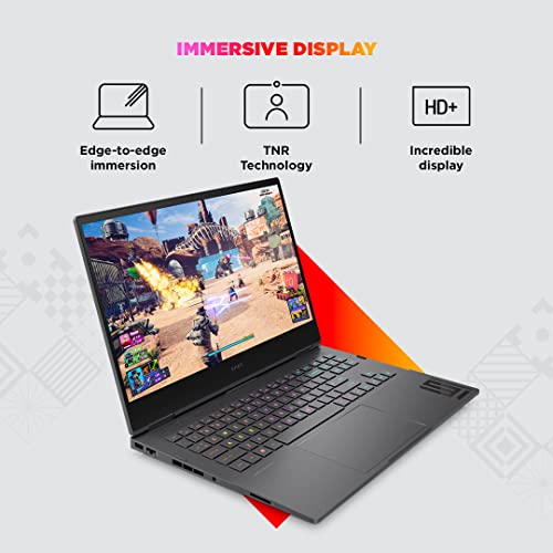 HP Omen AMD Ryzen 7-6800H 16.1 inch(40.9cm) FHD Gaming Laptop (16GB RAM/1TB SSD/GeForce RTX 3060 GPU 6GB Graphics/144Hz/7ms Response Time/Win 11/MSO 2021/Backlit KB/B&O Audio/Alexa),16-n0054AX