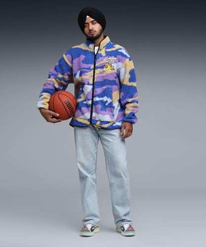 PUMA | Commissioner Dylan Polar Men's Fleece Jacket | Canvas-AOP | XS