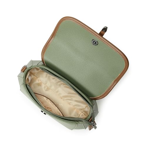 Fastrack Orbit Flap Sling | Faux-Leather Women’s Sling Bag | Spacious Compartment & Detachable Strap for Daily Use