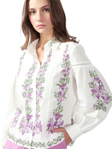 VERO MODA Women's Regular Fit White Shirt