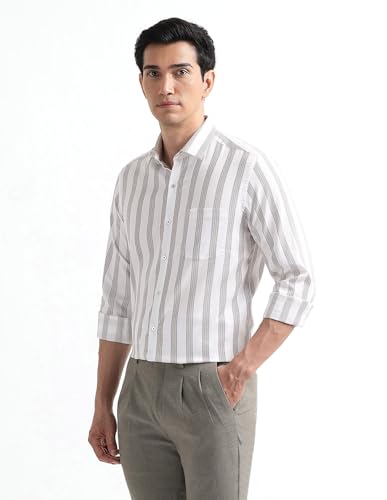 Arrow Brown Formal Shirt_ARAEOSH2932_40