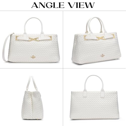 Lavie Paris Women's Bleuet HZ Large Satchel Bag | Satchel Handbag for Work | Ladies Purse | Stylish Shoulder Bag | Gift for Women