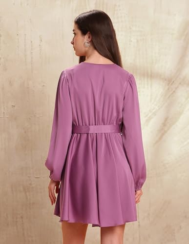 U.S. Polo ASSN. UWAW25DRS219 DK. Purple Womens Dress (UWAW25DRS219_Purple_S)