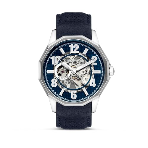 Cerruti Automatic Molveno Watch, blue, 45.5