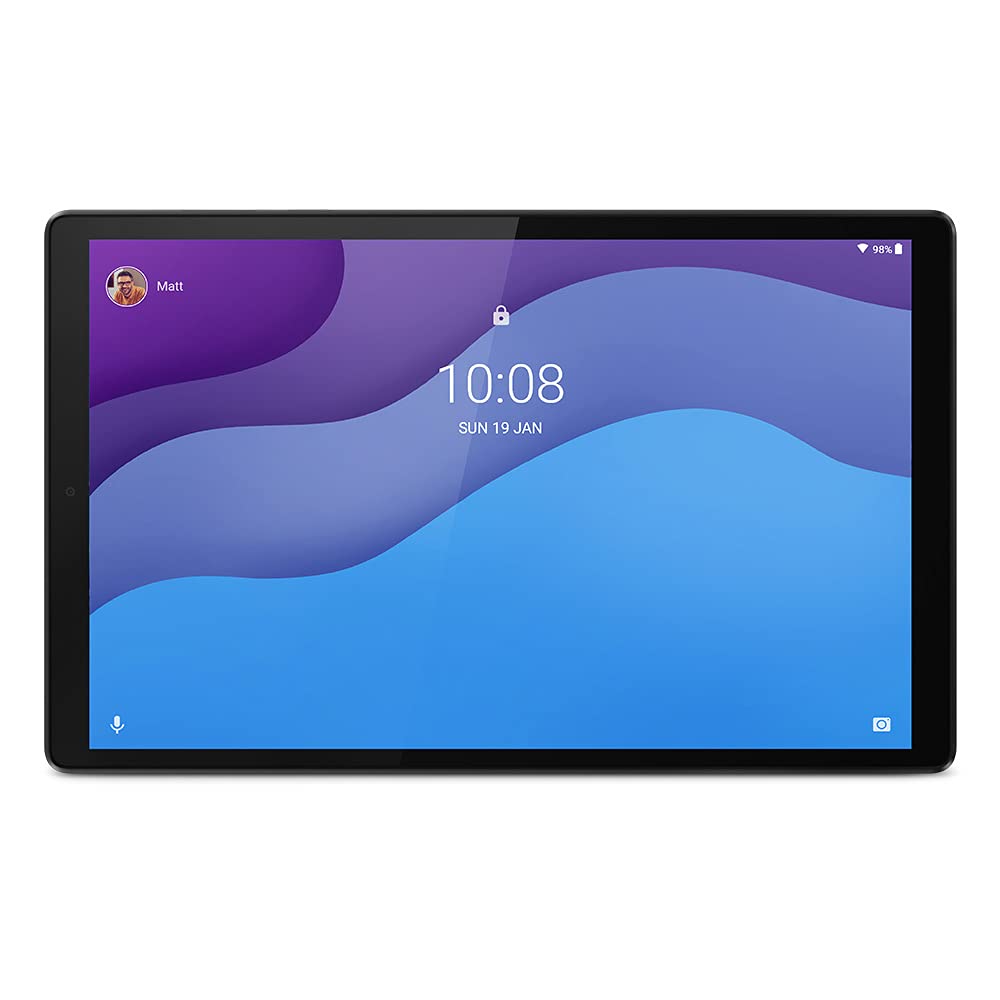Lenovo Tab M10 HD 2nd Gen (10.1 inch/25.65 cm, 2 GB, 32 GB, Wi-Fi Only) Platinum Grey with Metallic Body and Octa core Processor