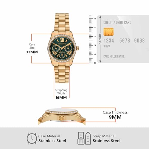 Michael Kors Lexington Gold Watch MK4924