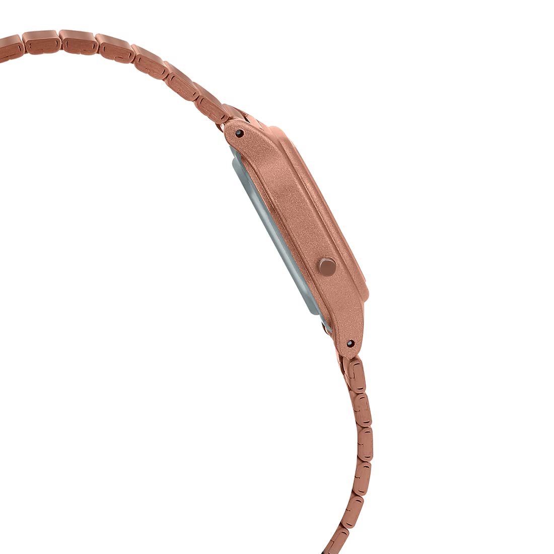 Casio Vintage LA-11WR-5ADF Rose Gold Digital Dial Rose Gold Stainless Steel Band D217