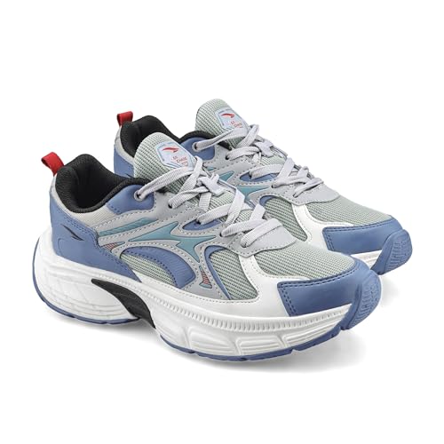 ASIAN Powerkick-01 Men’s Sports Sneakers | Memory Foam Comfort with Durable Grip Sole | Stylish Streetwear Design Perfect, Walking & Casual Outings