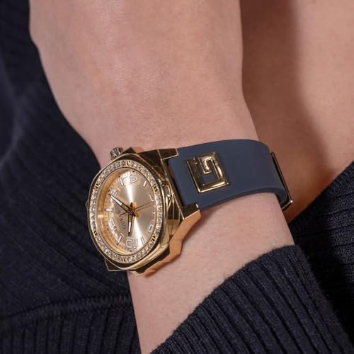 Guess Analog Gold Dial Women's Watch-GW0617L5