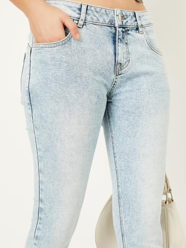 Max Women's Skinny Jeans (TARA1D_Light Blue