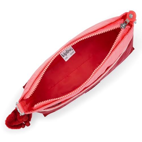 Kipling Hadia Shoulder Bag, Funky Red Bl, 8''L x 12''H x 4''D