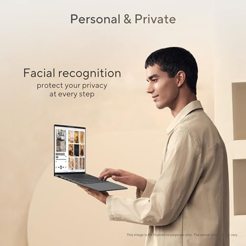 ASUS Zenbook A14,Snapdragon X,Copilot+ AI PC(Qualcomm Adreno iGPU/45TOPS/16GB/512GB/FHD+/14"/Backlit Keyboard/70WHr/Windows 11/M365 Basic(1Year)*/Office Home 2024/Iceland Gray/0.98 kg)UX3407QA-QD259WS