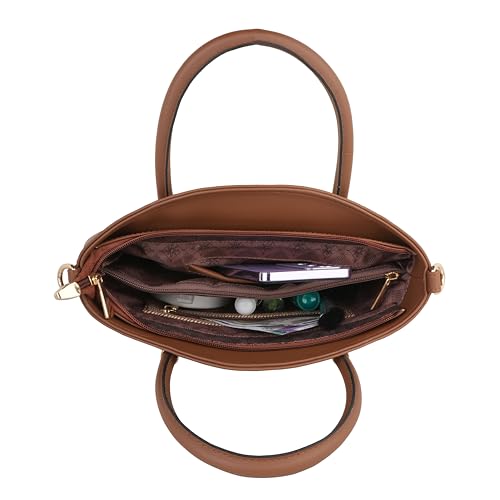 Lexy Women's Hand Bag | Handbag for Work | Ladies Purse | Stylish Shoulder Bag | Gift for Women (Tan Brown)
