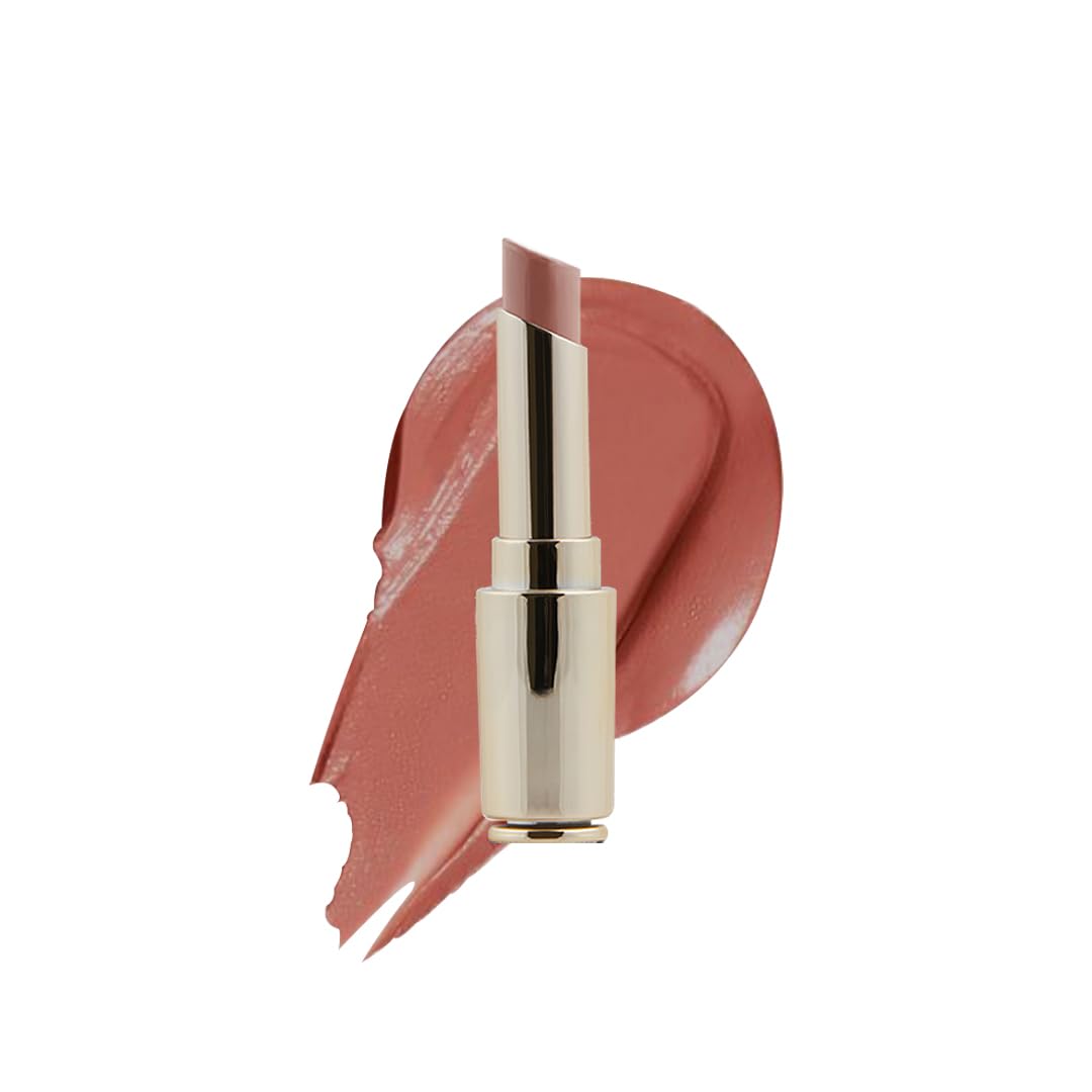 Charmacy Milano Flattering Nude Lipstick (Bikini Tan 08) - 3.6 g, Moisturizing Lips, Highly Pigmented, Light Weight, Smooth Application, Non-Toxic, Vegan, Cruelty Free