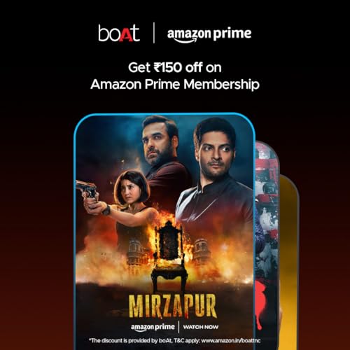 boAt Airdopes 800, Dolby Audio, Adaptive EQ by Mimi, 4Mics AI ENx, App Support, Fast Charge, Low Latency, IPX5, v5.3 Bluetooth TWS in Ear Earbuds Wireless Earphones with mic (Interstellar Black)